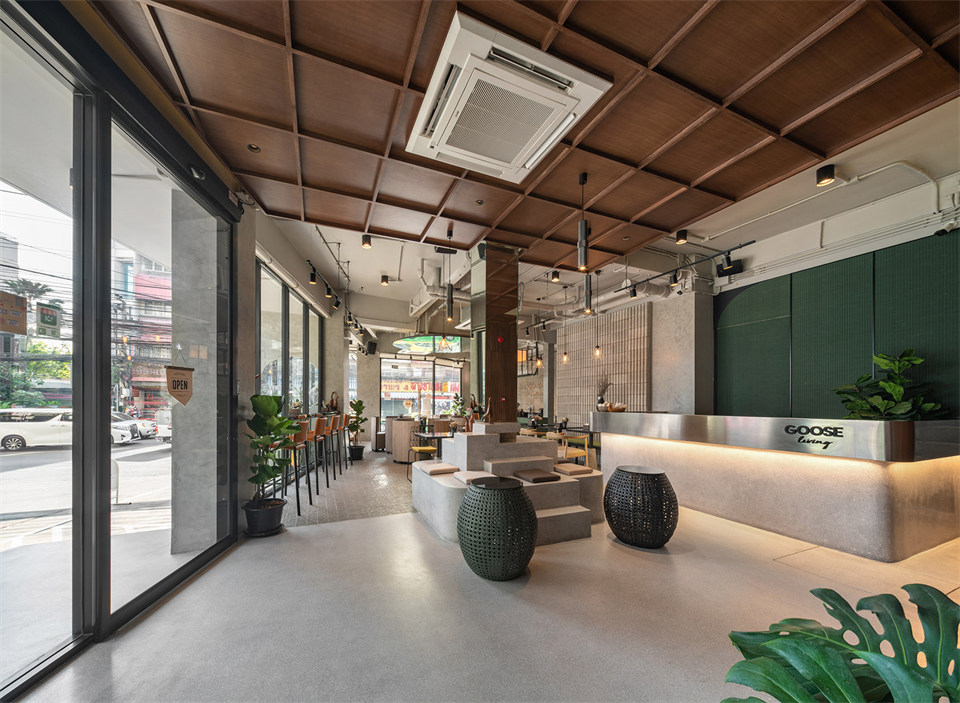 極簡工業(yè)風(fēng)鵝生活精品酒店裝修設(shè)計(jì)方案(圖2)